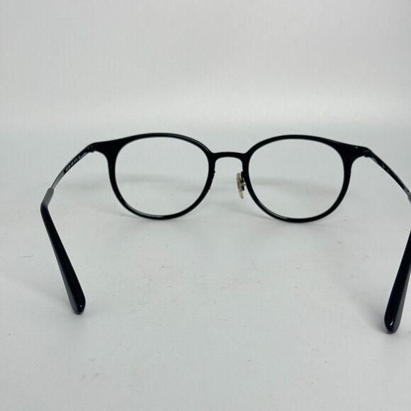 Ray Ban RB6372M 2509 Womens Shiny‎ Black Oval Eyeglasses Frames 50/19~145 H15584 main image 10
